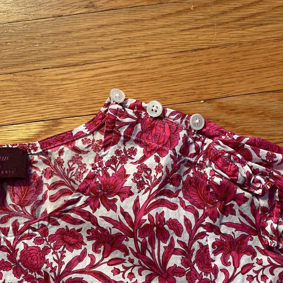 J.Crew Liberty Ruffle Sleeve Blouse - Picture 5 of 9